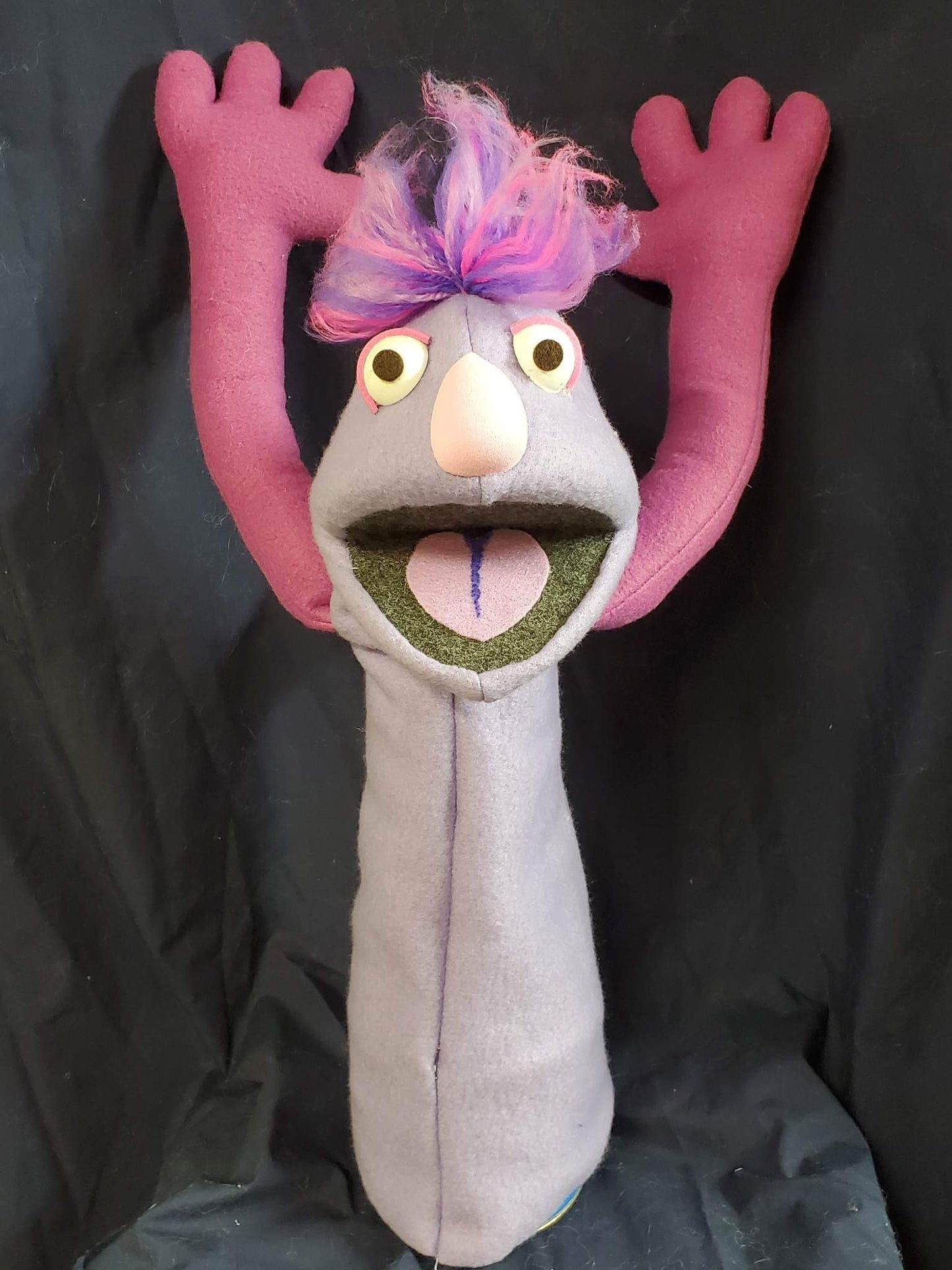 Pink/Lavender Puppet