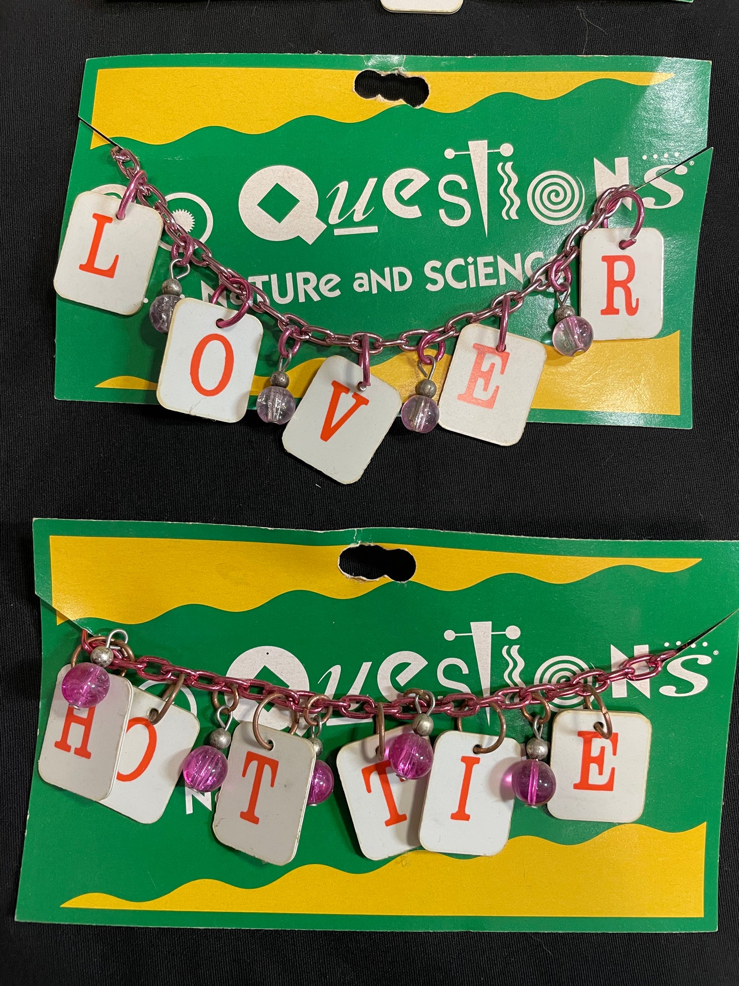 Word Tile Bracelets