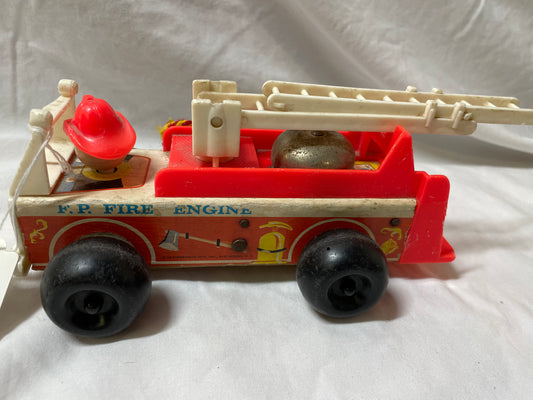 Fisher Price Fire Truck 1968 #100176