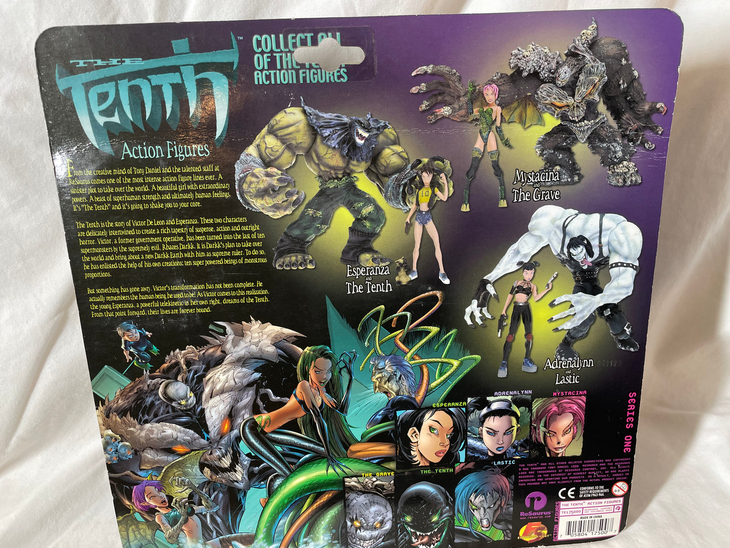 The Tenth Action Figures - Adrenalynn & Lastic 1999 #100046