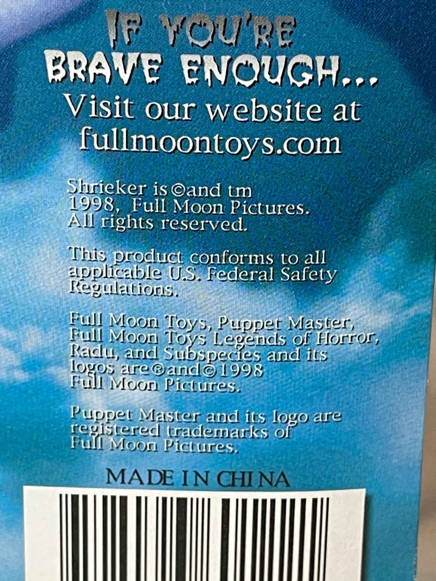 Legends of Horror - Shrieker (green) 1998 #100028