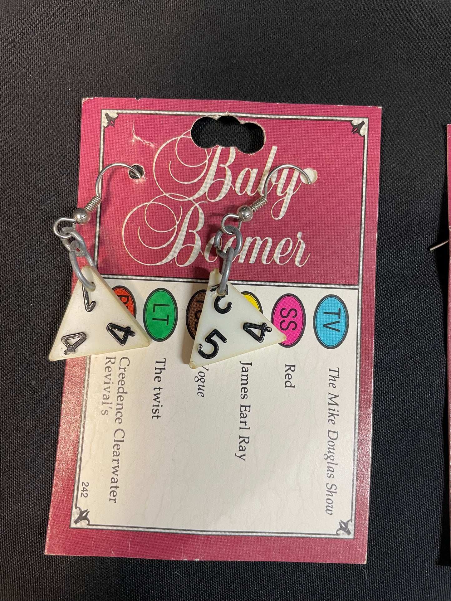 Mini Triominoes Earrings