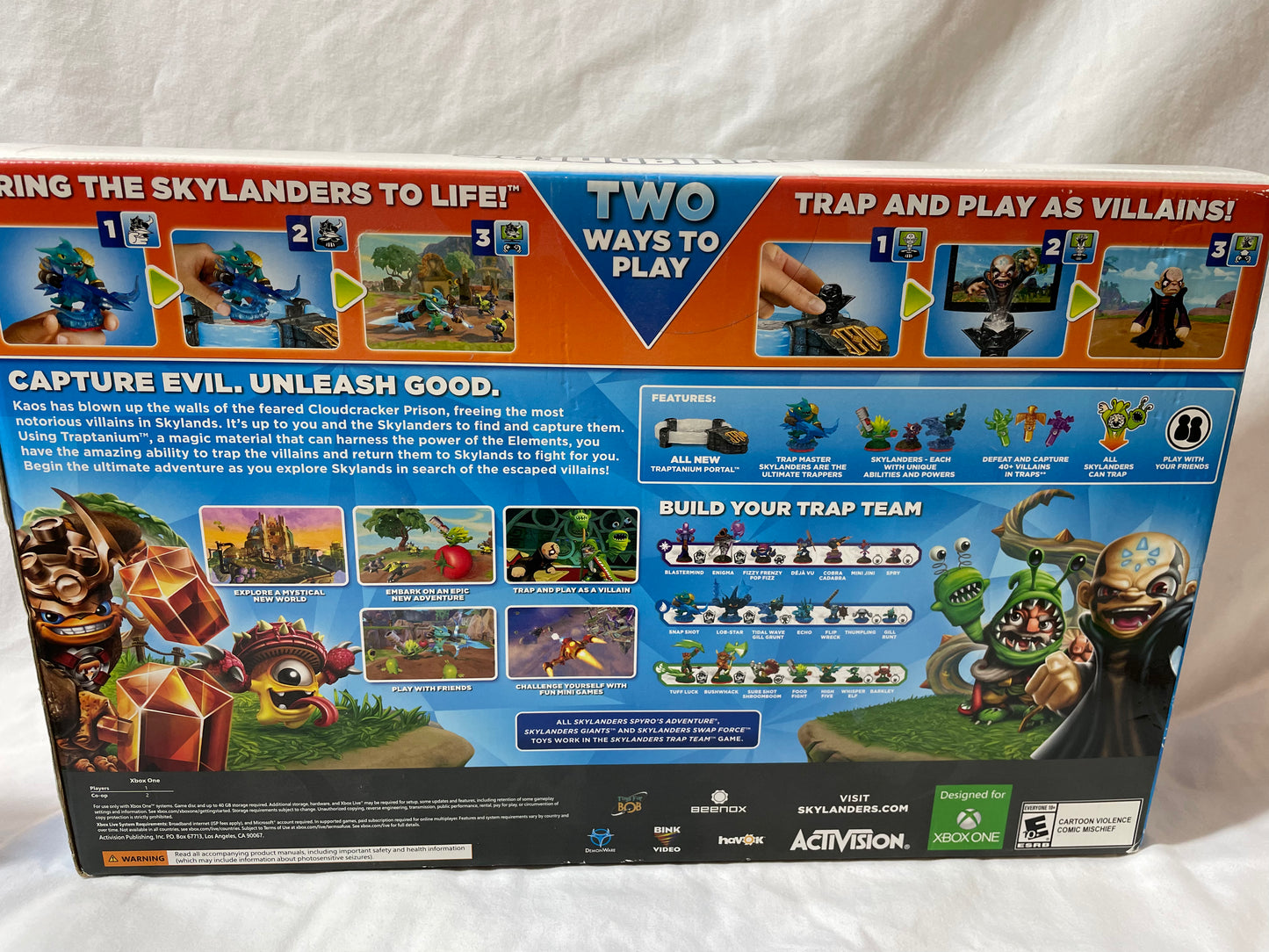Skylanders Trap Team Starter Set - XBox One 2014 #100079