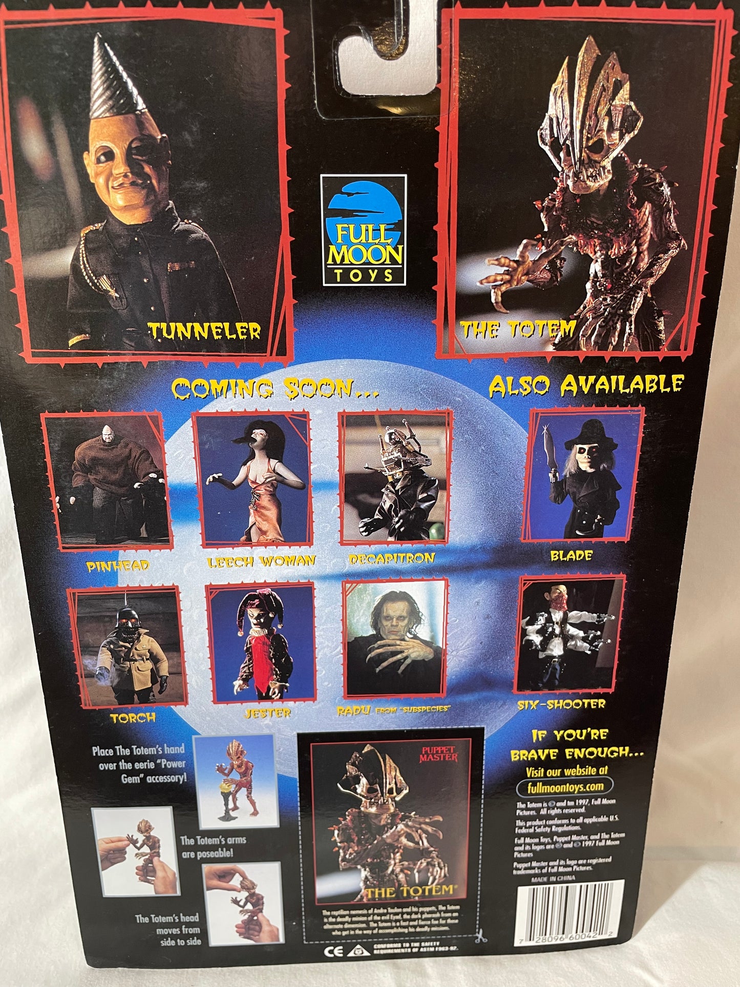 Puppet Masters - The Totem (special edition cape) 1997 #100022