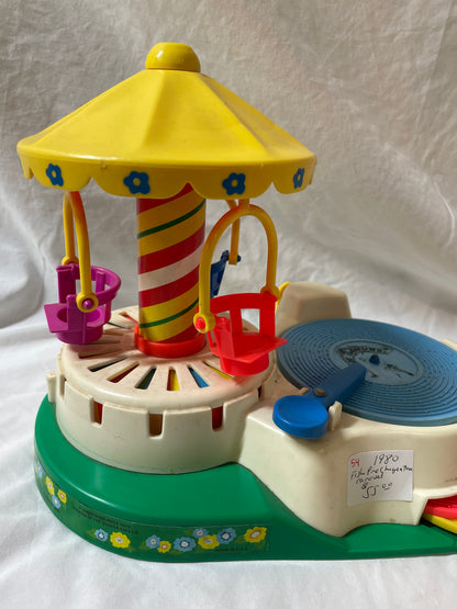 Fisher Price Change a Tune Carousel 1980 #100179