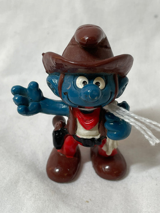 Smurfs - Cowboy 1981 #100102