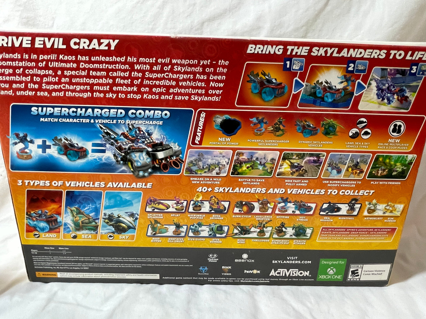 Skylanders Supercharger - XBox One Starter Set 2015 #100080