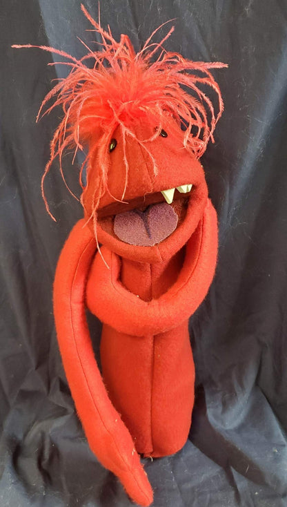 All Red Puppet