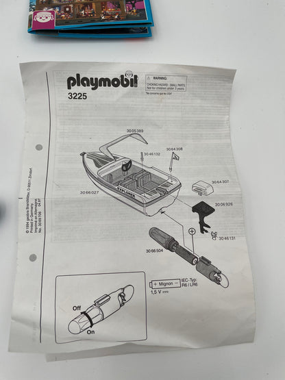 Playmobil - Speed Boat #3225 1992 #103462