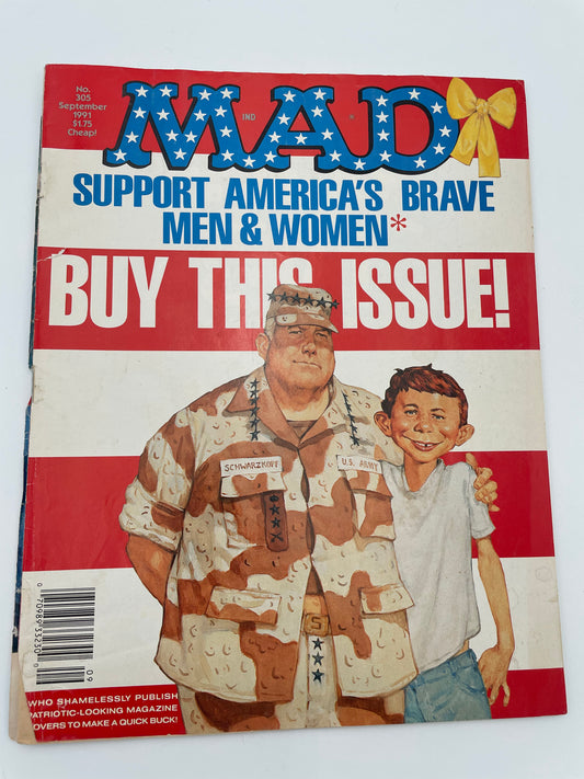 Mad Magazine - Army #305 - September 1991 #101377