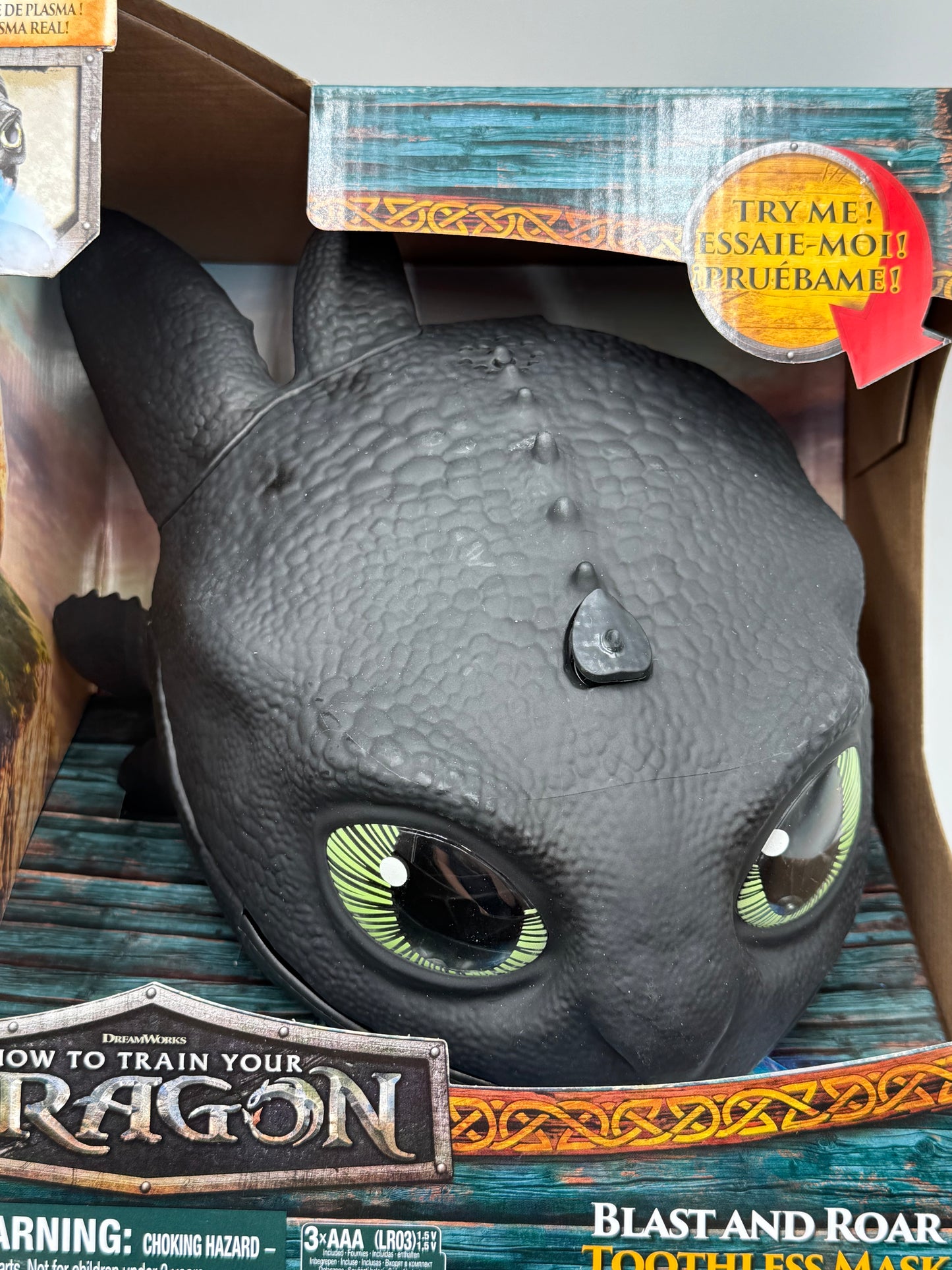 How To Train Your Dragon - Blast & Roar Toothless Mask 2024 #107407