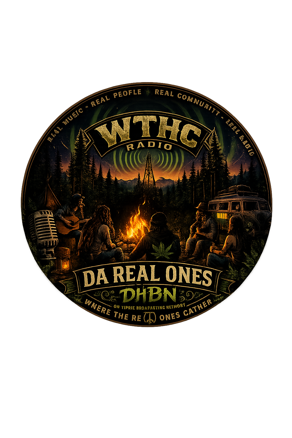 Button - WTHC-Radio - Da Real Ones