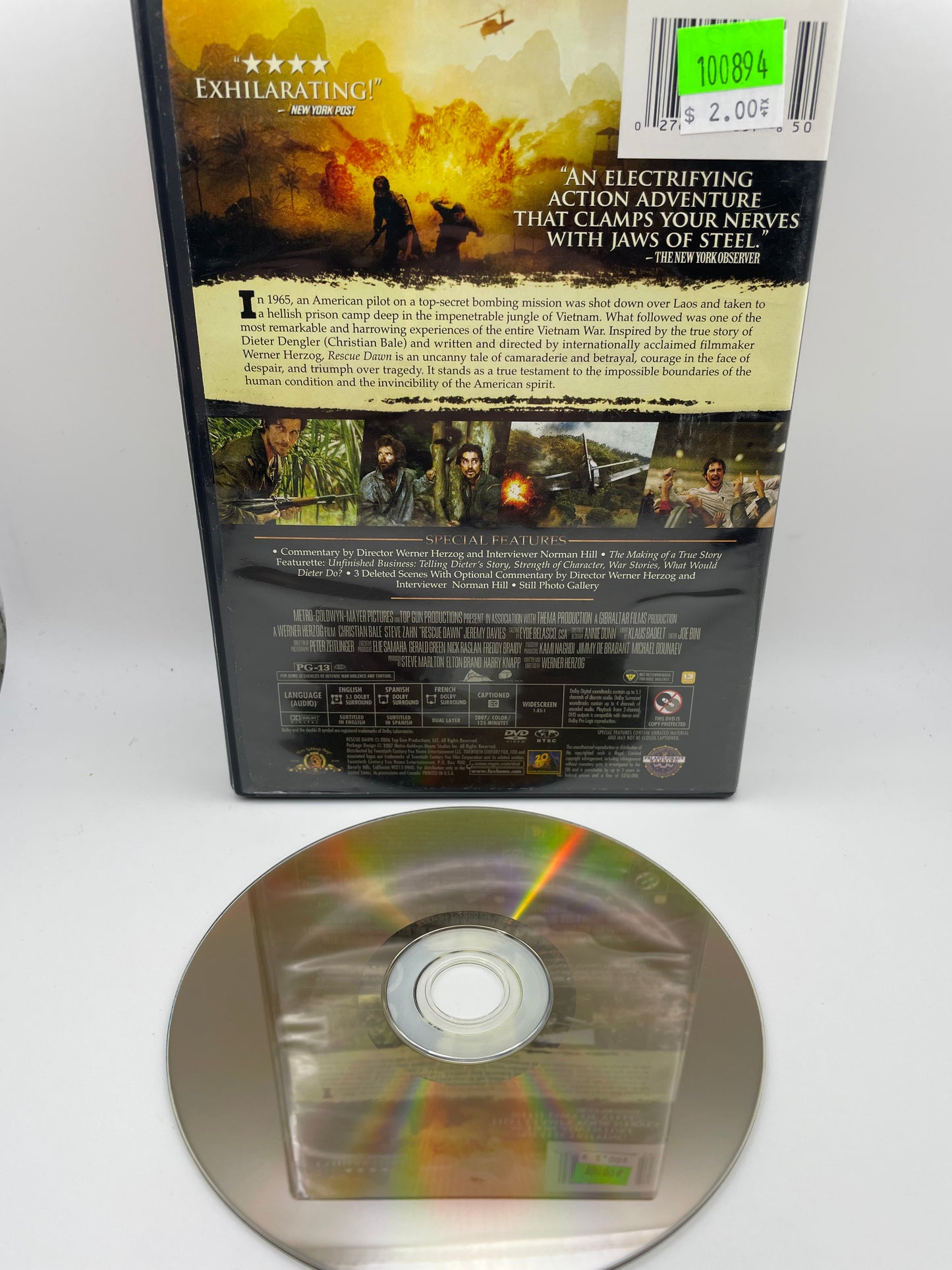 DVD - Rescue Dawn 2006 #100894