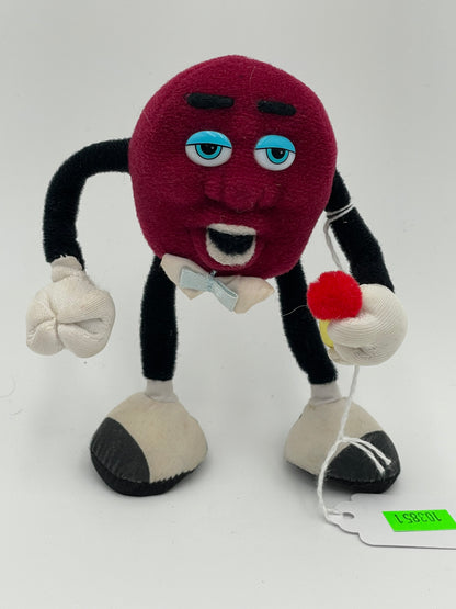 California Raisins - Hard Plush - Microphone 1988 #103851