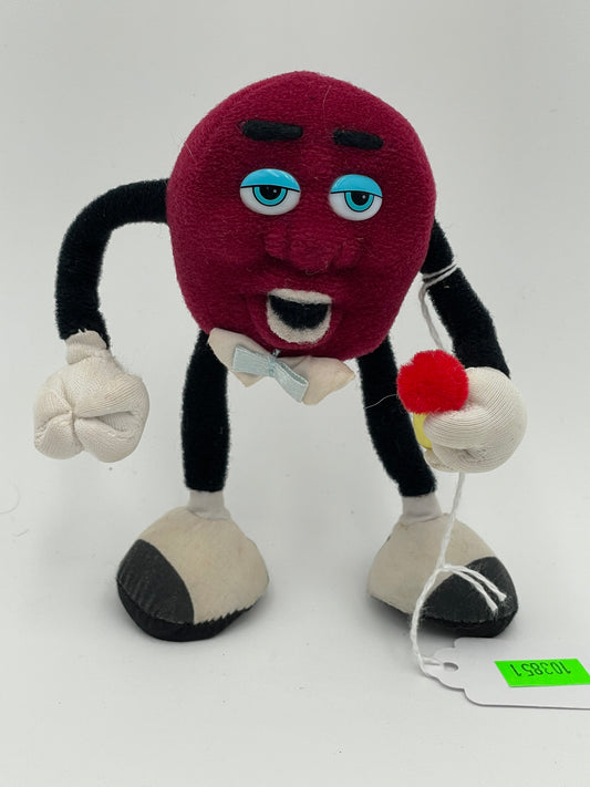 California Raisins - Hard Plush - Microphone 1988 #103851