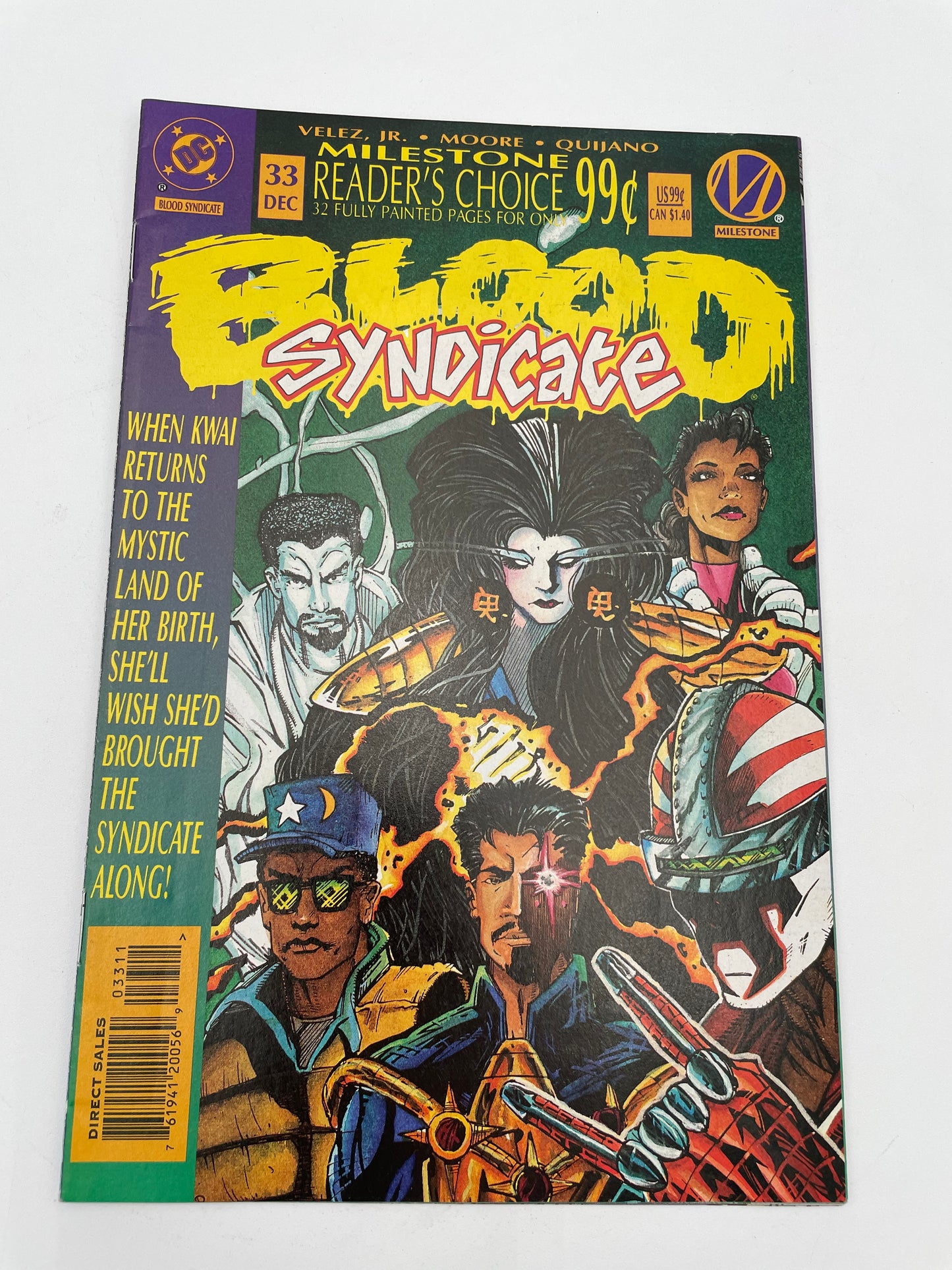 DC Comics - Blood Syndicate #33 December 1995 #102323