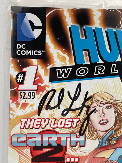 DC Comics - Huntress Power Girl #1 - Signed Copy by Paul Levitz #102713