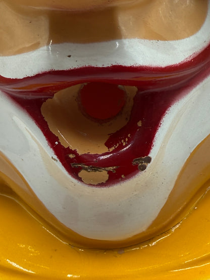 Clown Head - Vintage Helium Tank Cover 1974 #107154