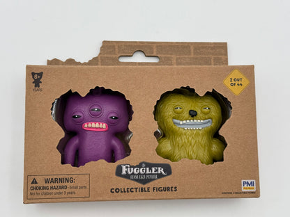 Fuggler - Collectible Figures - 2 Pack - Purple Annoyed Alien & Green Count Underoo McGoo 2024 #105121