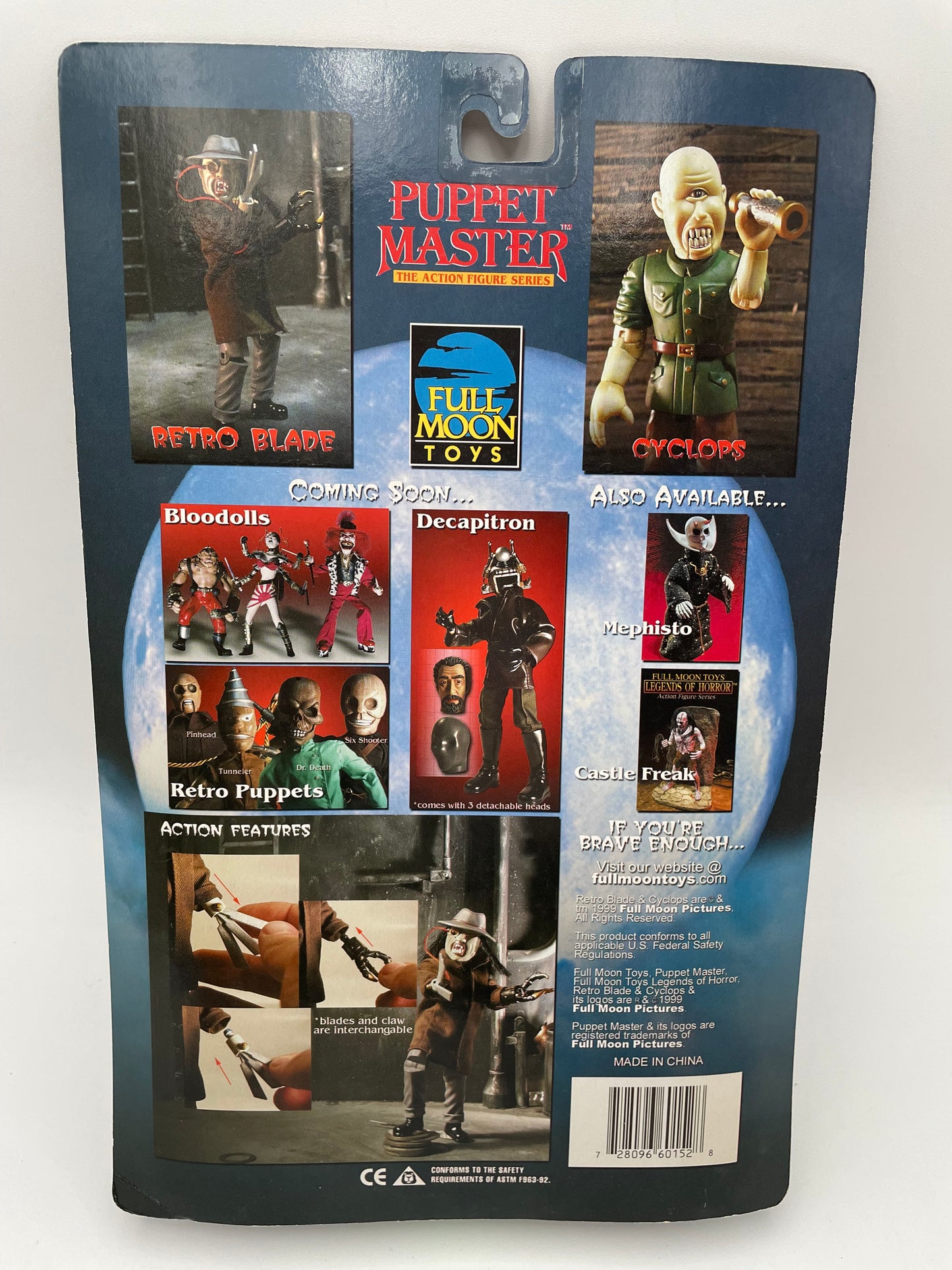 Puppet Masters - Retro Blade (blue pants) 1999 #100024