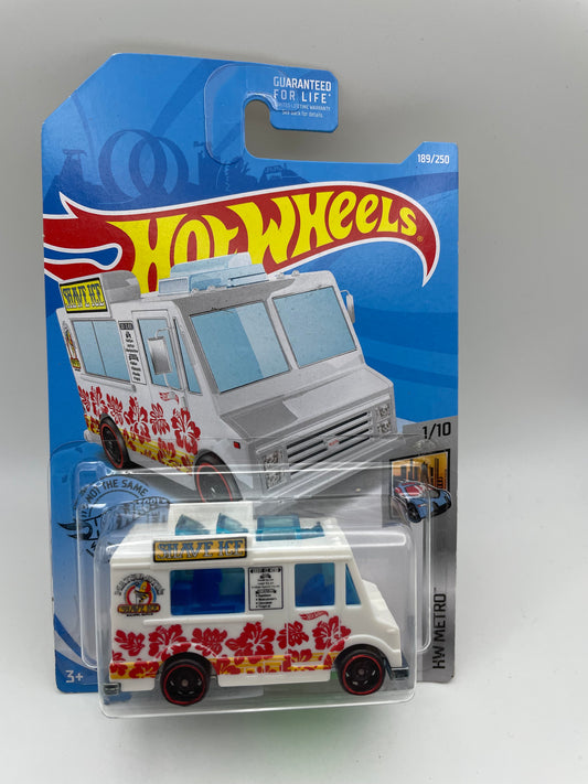 Hot Wheels - Metro #189 1/10 Quick Bite White 2019 #103149