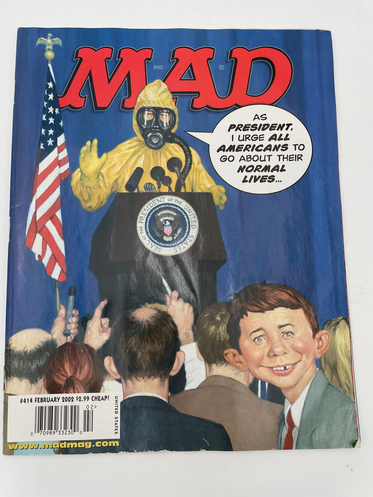 Mad Magazine - Presidential #414 - February 2002 #101353