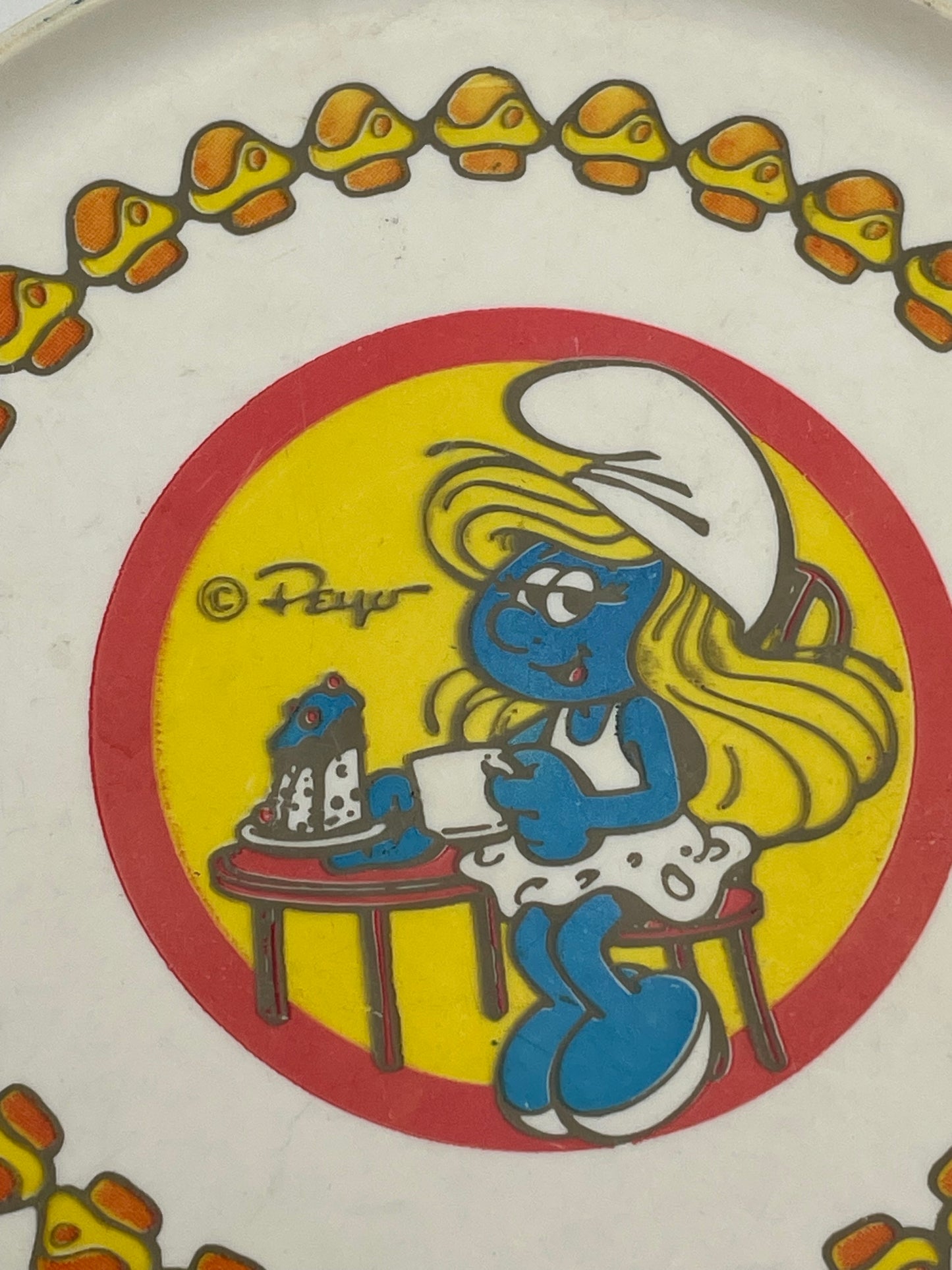 Smurfs - Smurfette Plate 1983 #103879