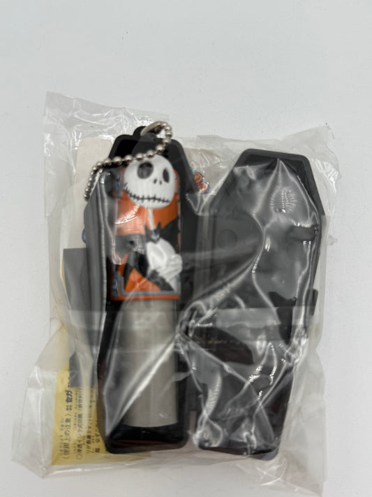 Nightmare Before Christmas - Paper Stamp Holder Coffin Keychain - Jack 1990s #105396