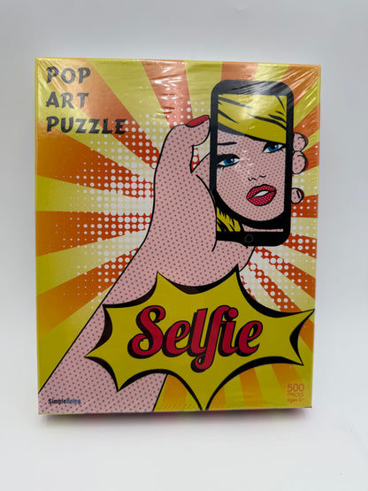 Puzzles - Simple Being - Pop Art Puzzle “Selfie” #104964