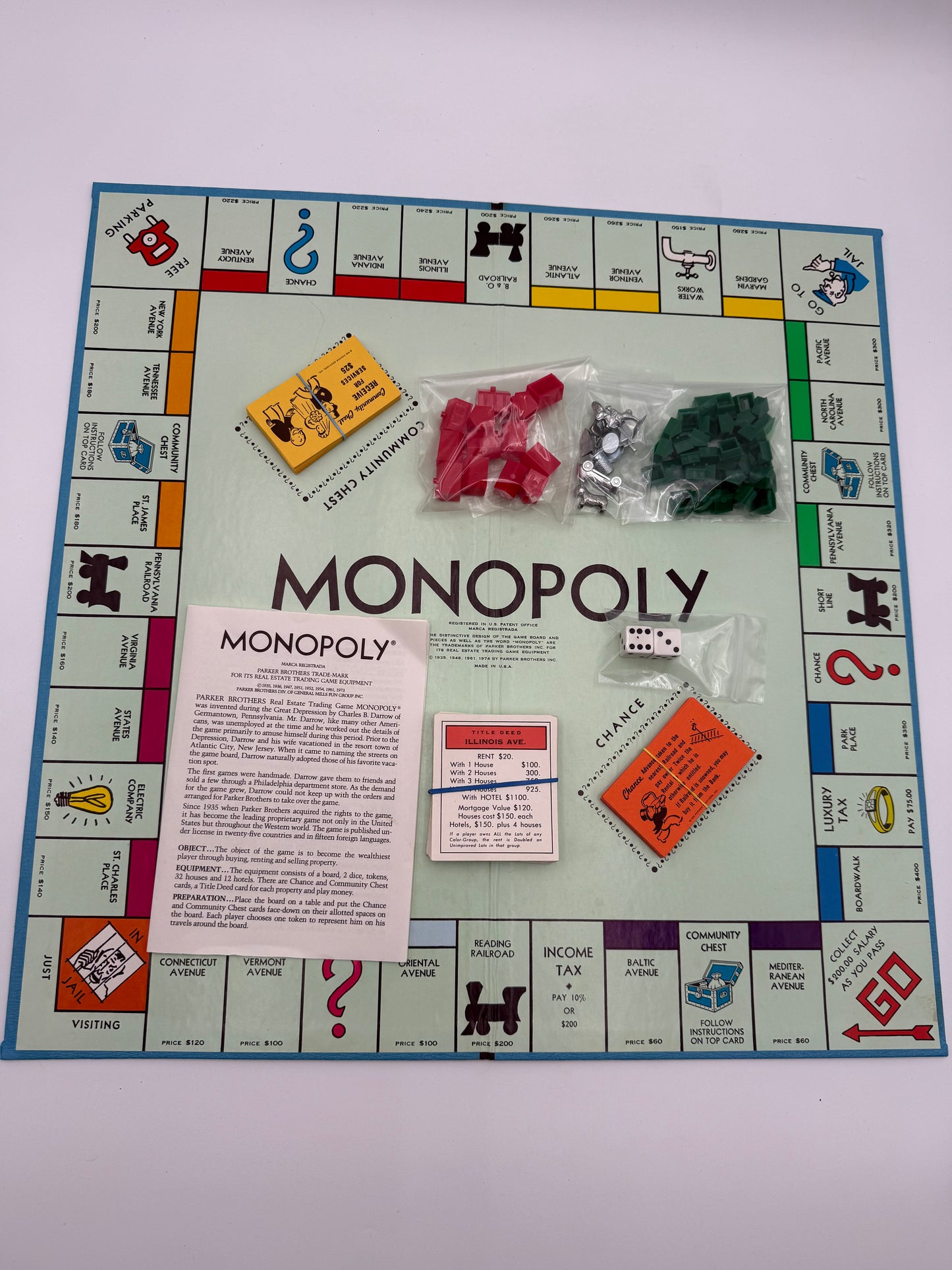 Parker Brothers - Monopoly Game 1978 #105103