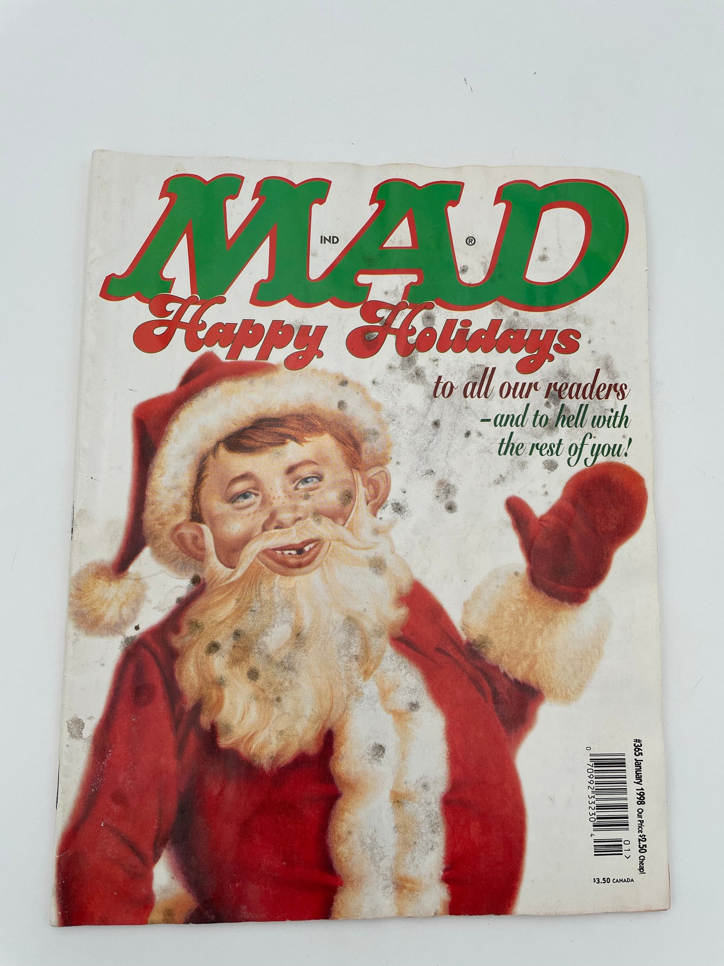 Mad Magazine - Happy Holidays #365 - January 1998 #101368