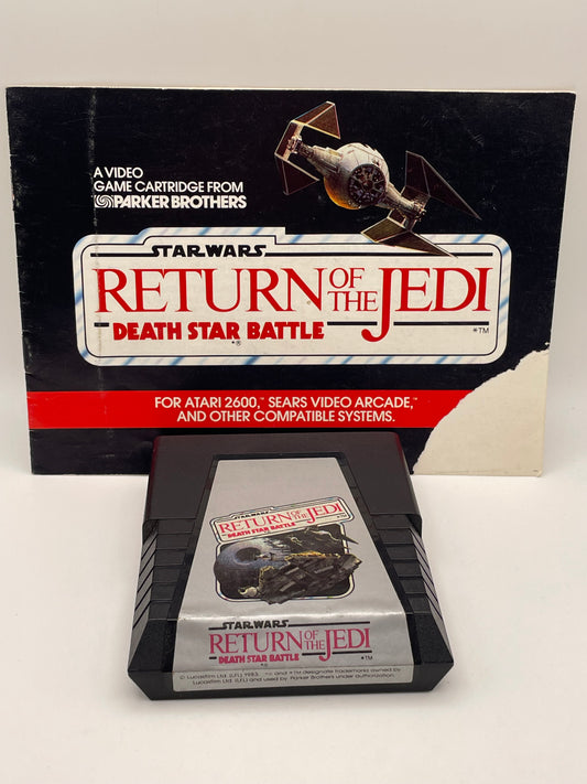 ATARI 2600 - Star Wars Return of the Jedi Death Star Battle 1983 #103581