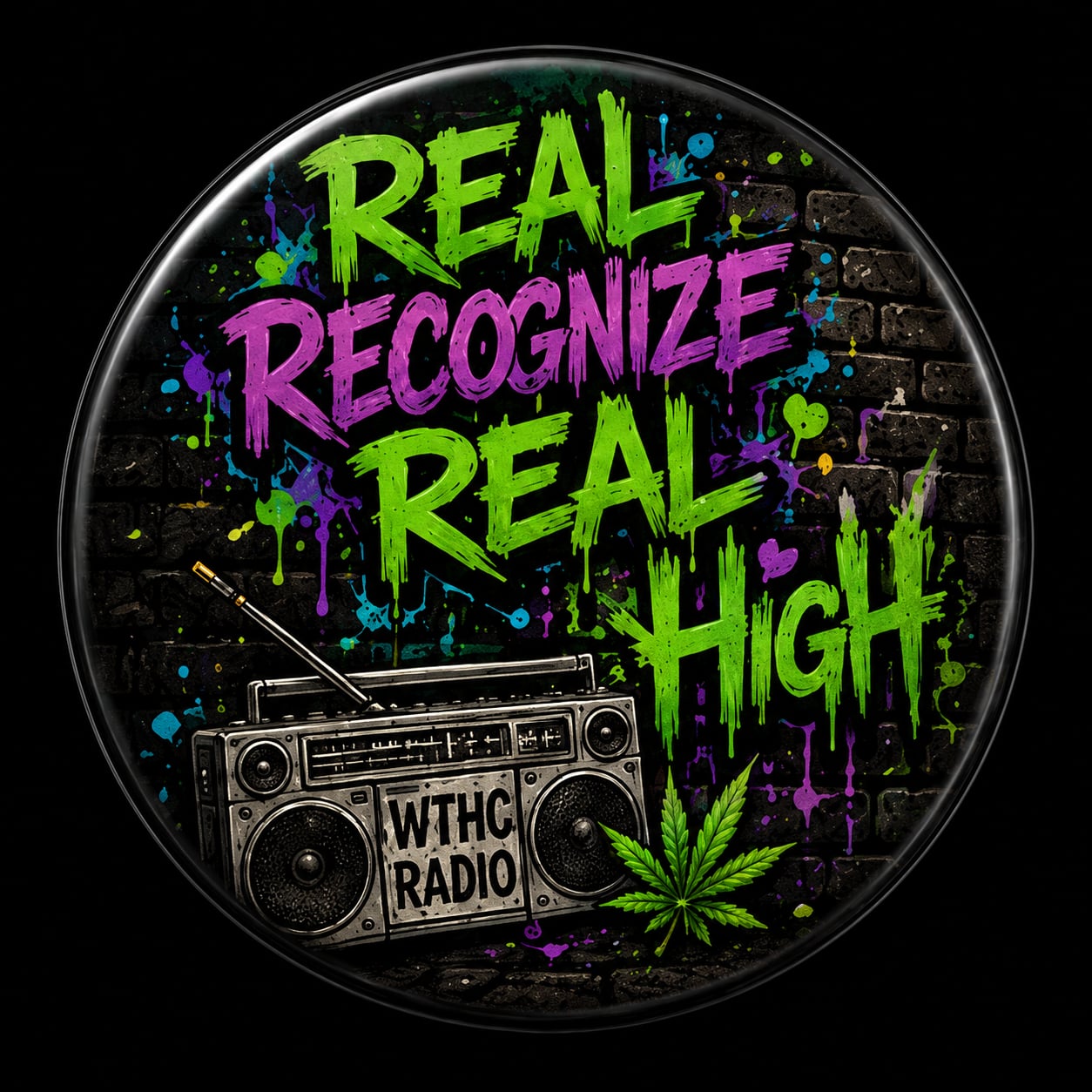 Buttons - WTHC-Radio - Real High