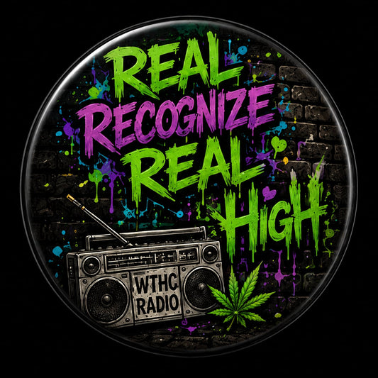 Buttons - WTHC-Radio - Real High #108007