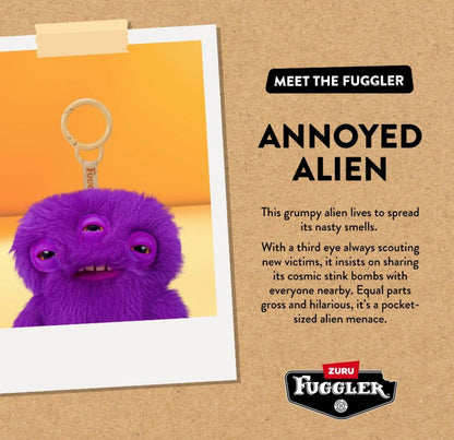 Fuggler - Keyring - Purple Fur Annoyed Alien 2025 #107419