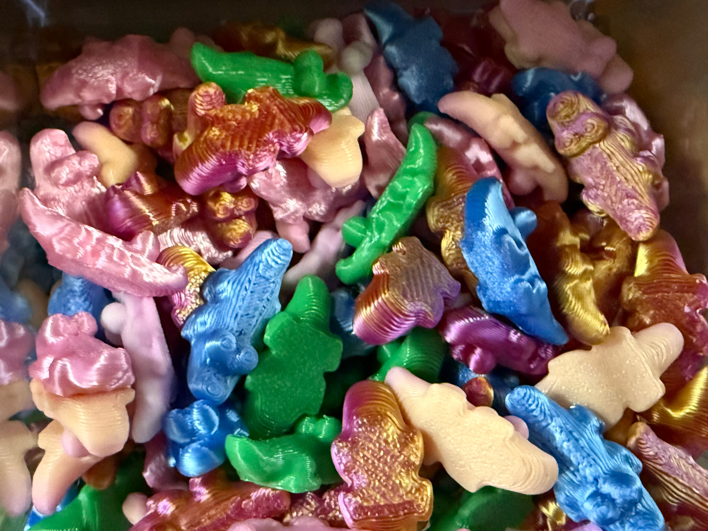 Mini Resin / 3D Print - Crocodiles - Assorted Colors #107194