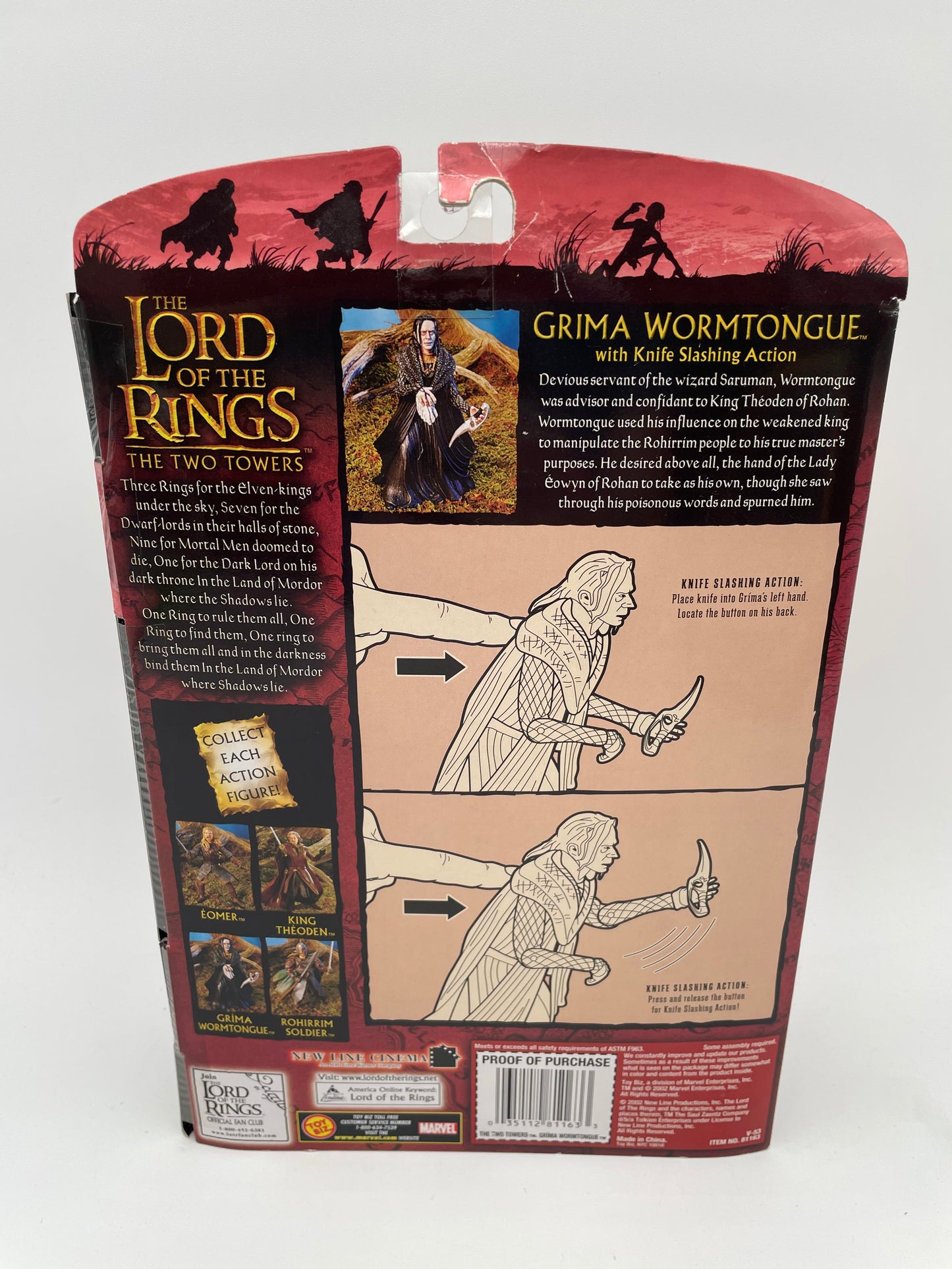 Lord of the Rings - The Two Towers - Grima Wormtongue 2002 #104792