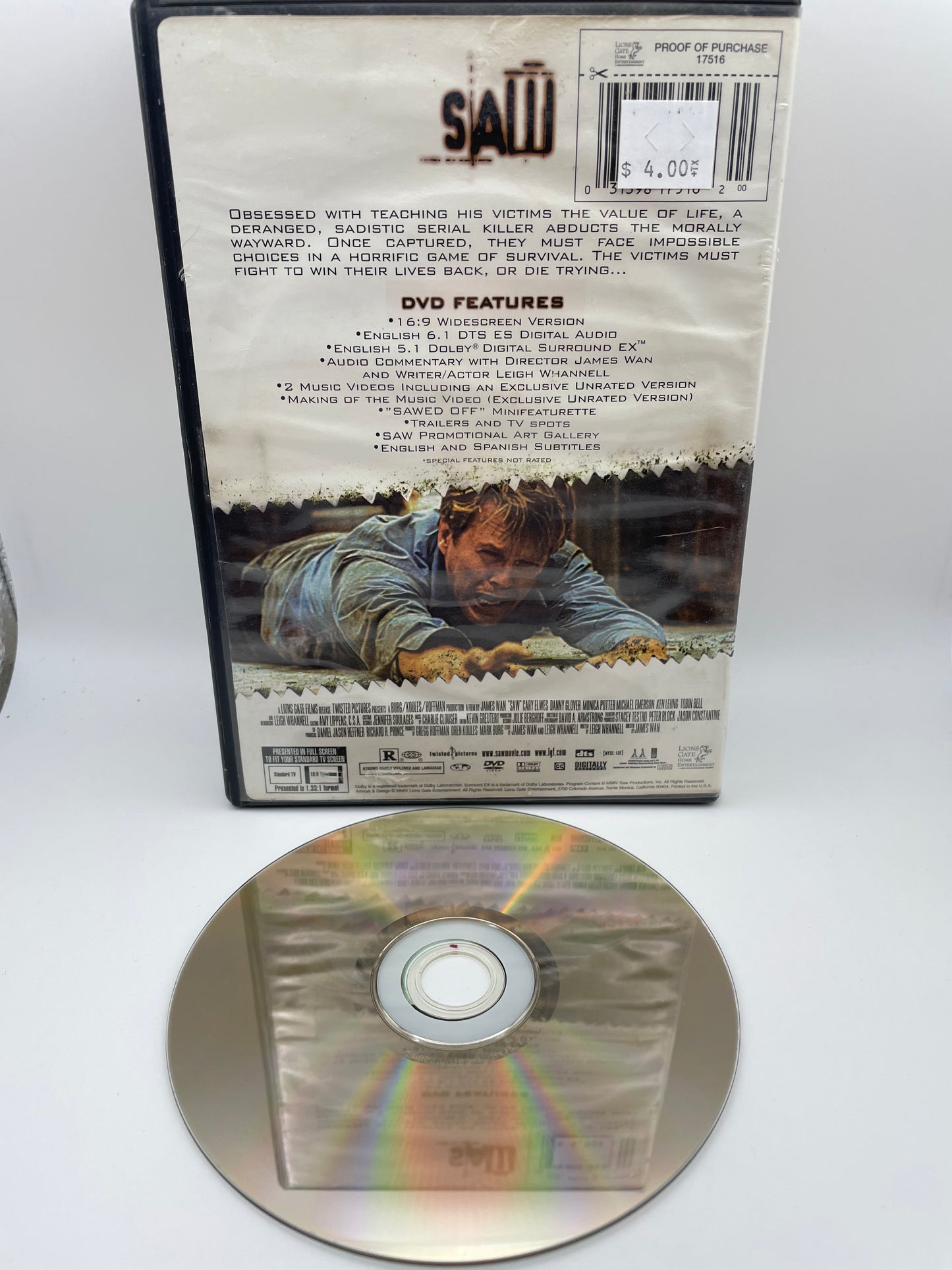 Dvd - Saw #100541