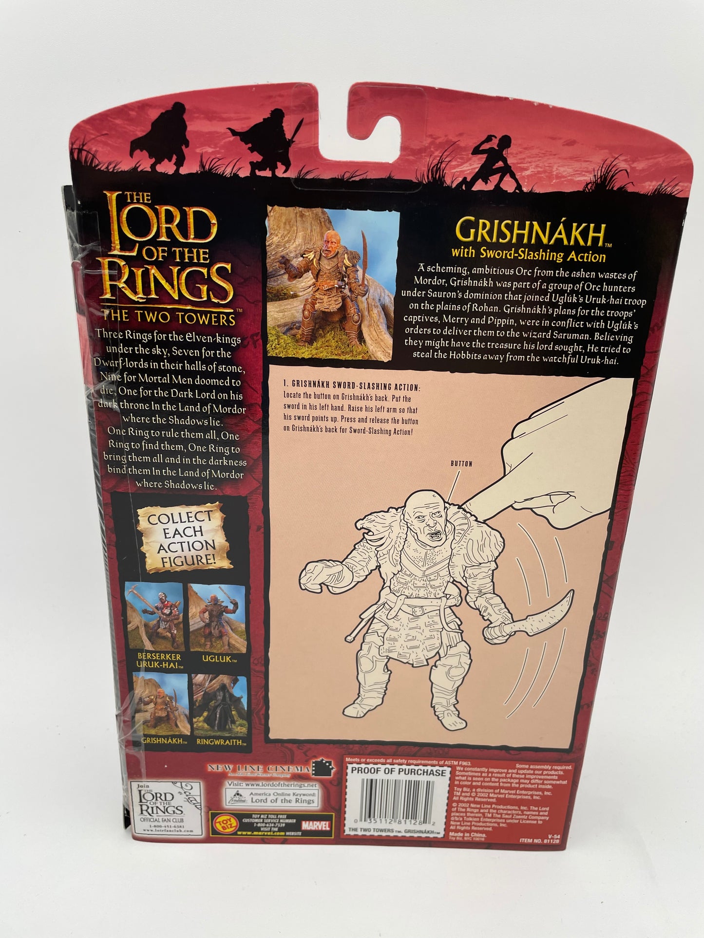Lord of the Rings - The Two Towers - Grishnakh 2002 #104794