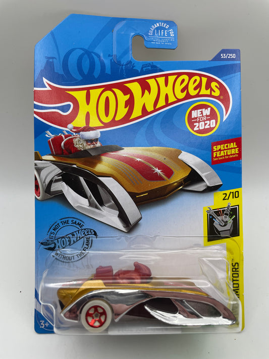 Hot Wheels - Experimotors #53 2/10 Rockin’ Santa Sled Gold 2020 #103197