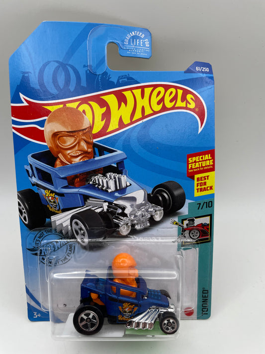 Hot Wheels - Tooned #61 7/10 Skull Shaker Blue 2021 #103234