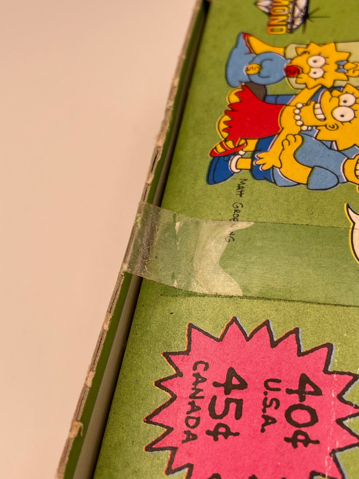 The Simpsons - Vintage Sticker Box 1990 #100821