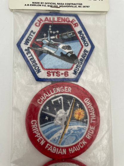 Kennedy Space Center - 10 Flights Challenger Emblem Collection 1986 #103540