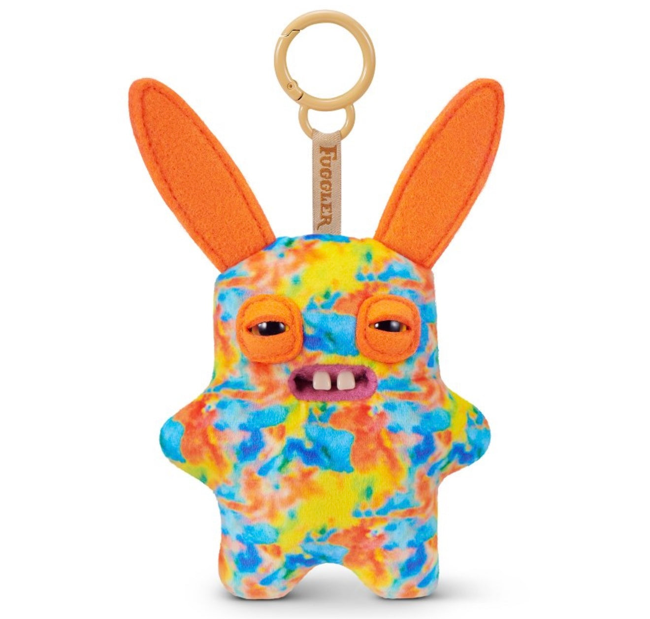 Fuggler - Keyring - Yellow/Orange Tie Dye Rabid Rabbit 2025 #107423