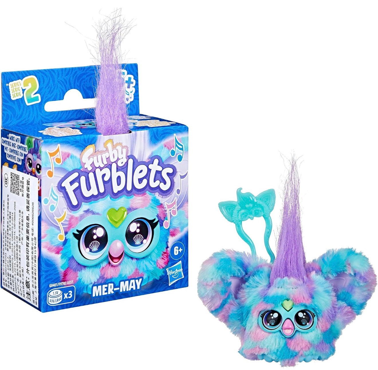 Furby - Furblets - Electronic Plush - Series 2 - Mer-May 2025 #108279