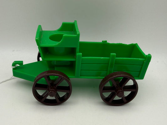 Fisher Price - Wild West Green Wagon - AS IS 1982 #107572