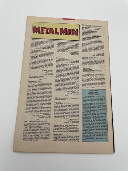 DC Comics - Metal Men #4 January 1994 #102332