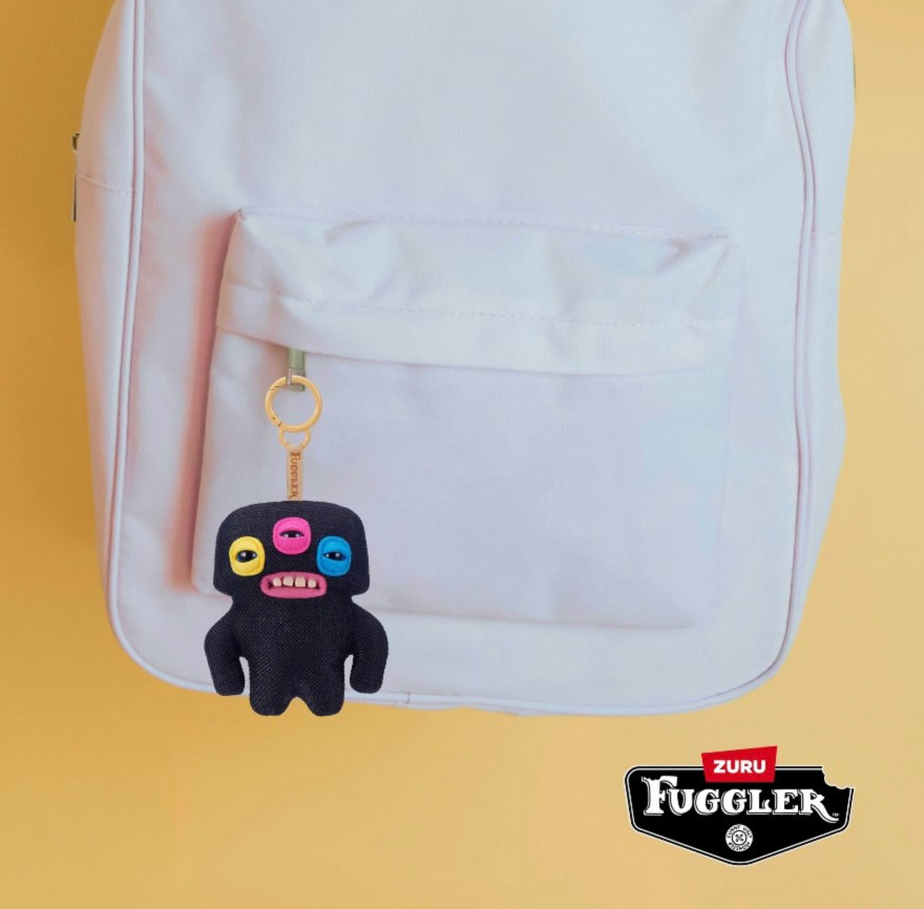 Fuggler - Keyring - Black Annoyed Alien 2025 #107425