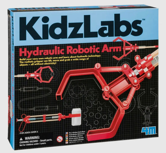 Kidz Labs - STEM Kit - Hydraulic Robotic Arm #105092