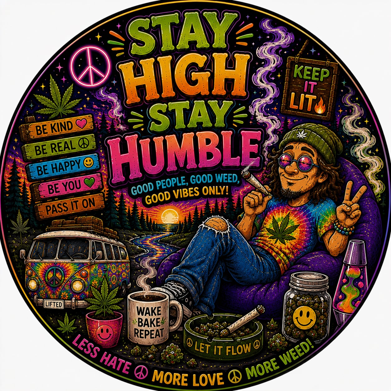 Buttons - WTHC-Radio - Stay High